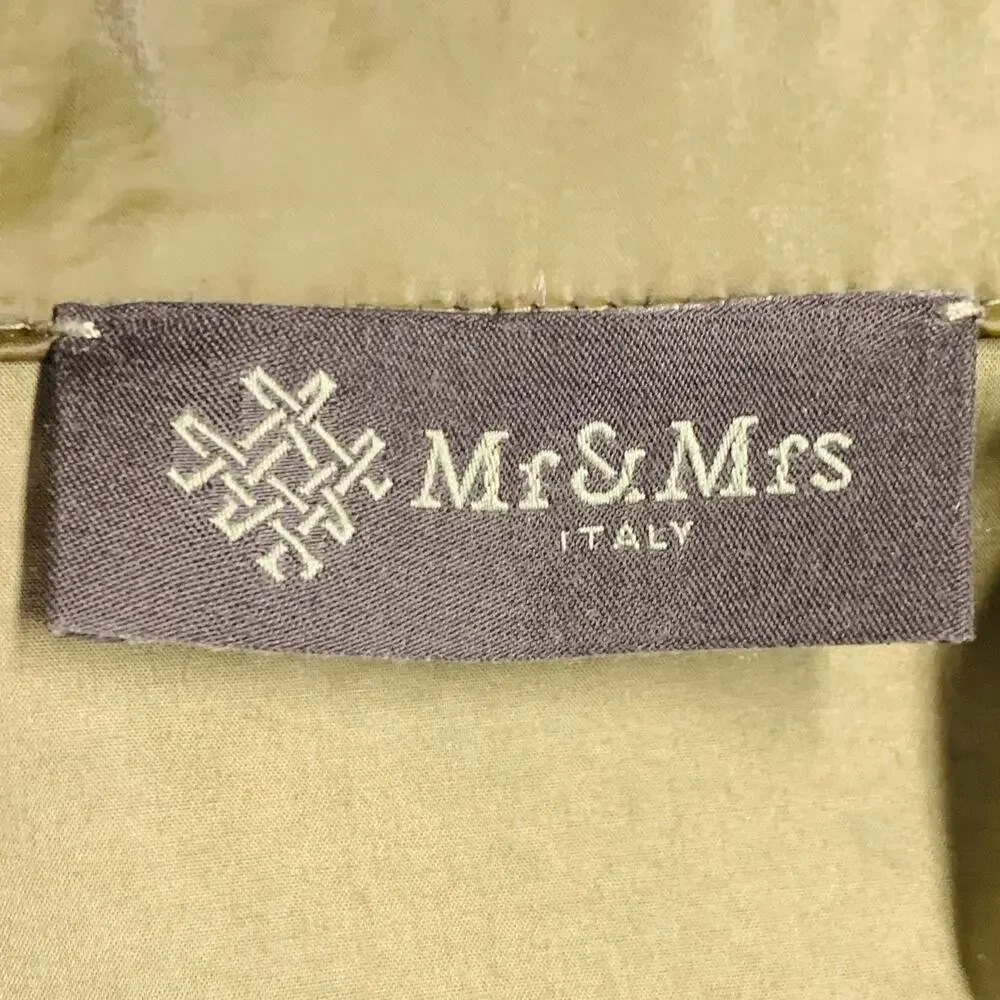 MR & MRS Size XS Green Olive Shimmery Cotton Blend Parka Jacket